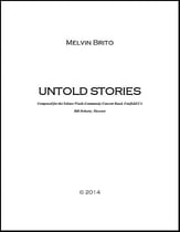 Untold Stories Concert Band sheet music cover